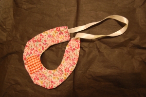 The fabric horseshoe made for me by my cousin